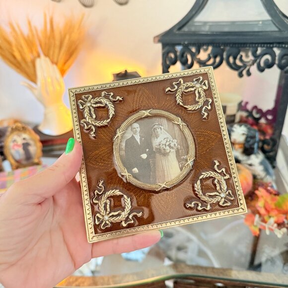 Vintage Teragrafics Enamel Frame - Picture 10 of 10